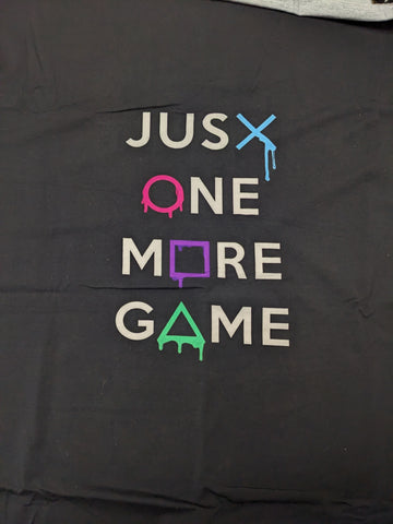 Just one more game grand panneau 1m haut x 75cm - CL
