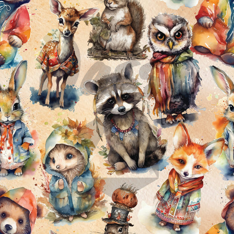 Animaux en aquarelle