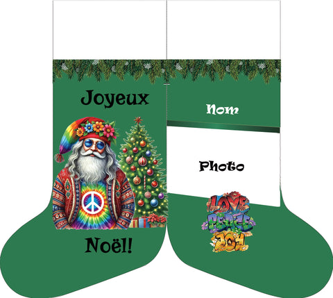 bas - Peace and love santa