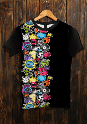 Cool Kawaii Border print